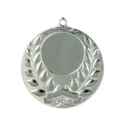 5. Silberne Generalmedaille mit Platz für ein 25-mm-Emblem – Stahlmedaille