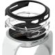 Ringke Slim 2er-Pack Hülle für Samsung Galaxy Watch 8 40 mm - Transparent-Mattschwarz