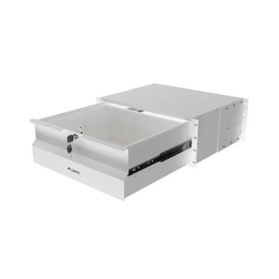 7. LANBERG Schublade für Schränke 19" 4U 360MM GRAU
