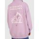 3. Mädchen-Sweatshirt mit Kapuze, 4F 4FJWSS25TSWSF1482-52S