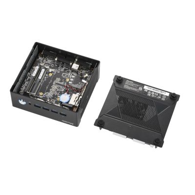 4. Shuttle Nano PC NA10H PC Größe 1L Schwarz 8845HS 3,8 GHz