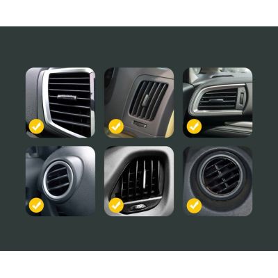 15. Baseus Autotelefonhalter für Lüftungsschlitz schwarz (SUGP-01)