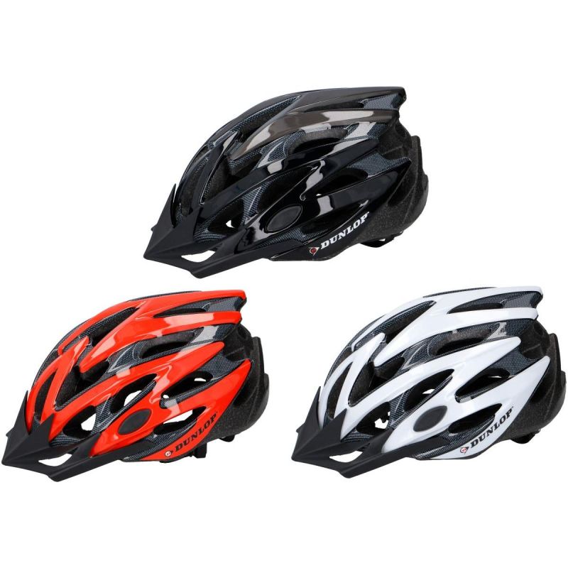 19. DUNLOP MTB RED VERSTELLBARER RADHELM S. M (55-58CM)