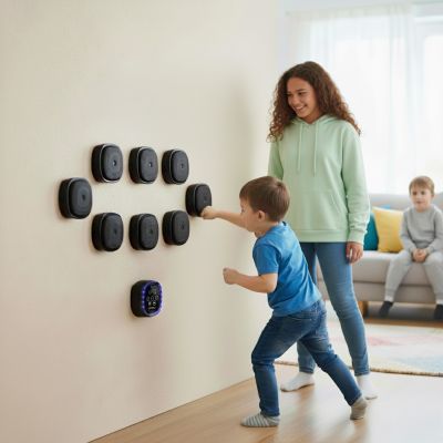 6. TB05 Bluetooth-Modularboxzielscheibe mit Musik und HMS-Handschuhen