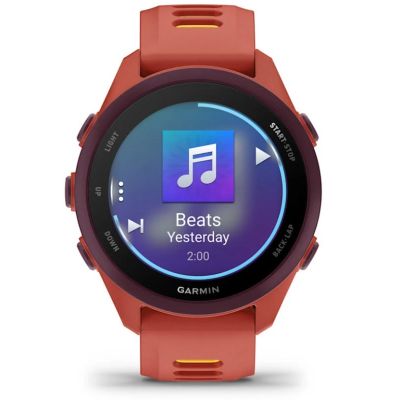 2. Garmin Forerunner 170 42,6 mm Musik Rot Pink Mango Uhr