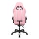 4. Gaming-Stuhl Kruger&Matz GX-150 Weiß-Rosa