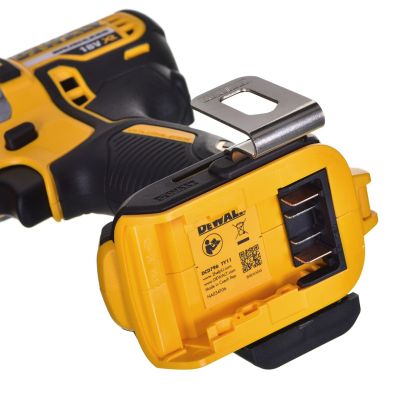 12. DEWALT DCK623P3-QW Elektrowerkzeug-Kombinationsset (DCF887+DCS367+DCG405+DCS570+DCD796+DCL050)