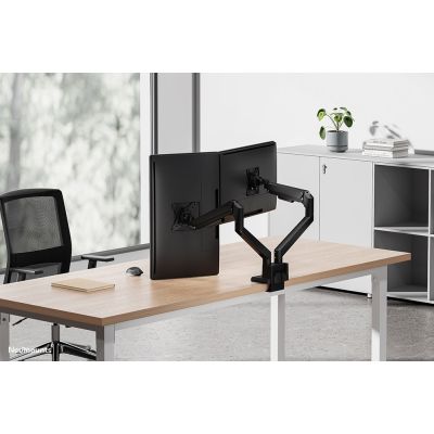 18. Neomounts DS70-250BL2 Monitorhalterung/Ständer 81,3 cm (32") Schreibtisch Schwarz