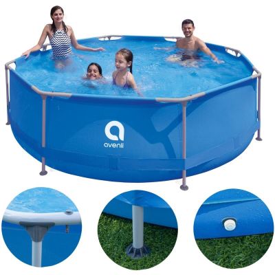 8. Ovaler Rahmenpool 300 x 76 cm 17798