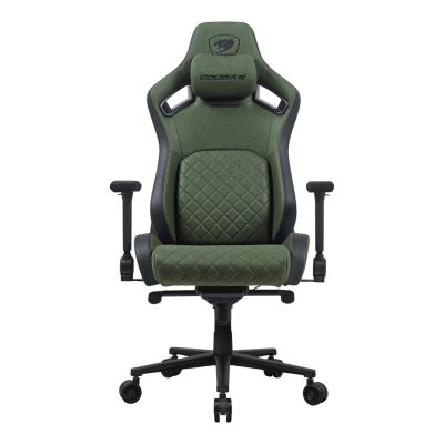 COUGAR DEFENSOR S ARMY GREEN F Universeller Gaming-Stuhl mit gepolstertem Sitz, Grün