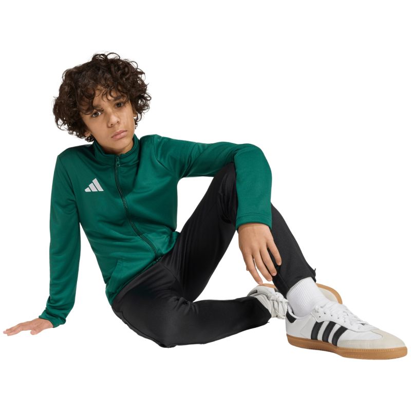 6. adidas Entrada 26 Track grünes Kinder-Sweatshirt KE9837