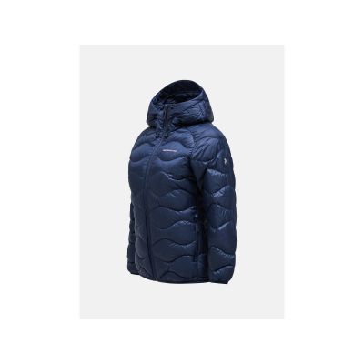 3. PEAK PERFORMANCE Helium Daunenjacke mit Kapuze für Damen, blau