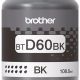 3. Brother schwarze Tinte BTD60BK = BTD-60BK, 6500 Seiten, 108 ml