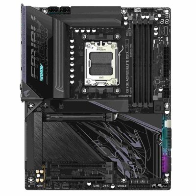 7. GIGABYTE X870E AORUS ELITE X3D AMD X870E Sockel AM5 ATX