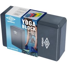 UMBRO BLOCK-WÜRFEL FÜR ÜBUNGEN, YOGA, PILATES, FITNESS, SCHWARZ
