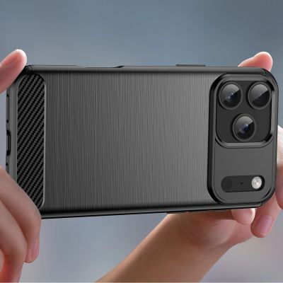 5. Carbon Case für iPhone 17 Pro - Schwarz