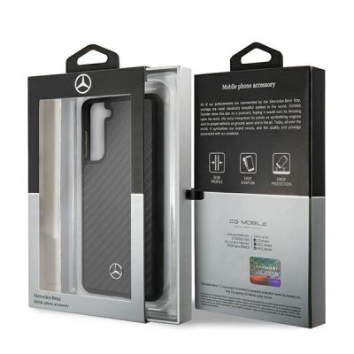 16. Mercedes Dynamic Line Hülle für Samsung Galaxy S21+ - Schwarz