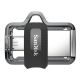 9. USB-Stick SanDisk ULTRA SDDD3-128G-G46 (128 GB; microUSB, USB 3.0; grau)