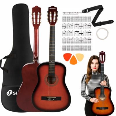 14. SUPRIMO CGS2 SB - 4/4 klassische Gitarre, Sunburst