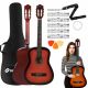 14. SUPRIMO CGS2 SB - 4/4 klassische Gitarre, Sunburst