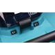 16. Makita DLM480Z Akku-Rasenmäher (Schiebemäher) Schwarz, Türkis