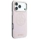 4. Guess Perforierte 4G Gold Logo Magsafe Hülle für iPhone 17 Pro / 18 Pro - Pink