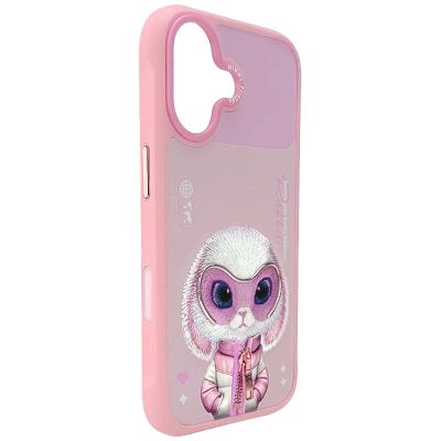 6. Nimmy Cool&Cute 2.0 Hasenhülle für iPhone 17 - Rosa