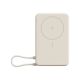 Xiaomi BHR08PBGL Powerbank Lithium-Ionen (Li-Ion) 5900 mAh Kabelloses Laden Beige