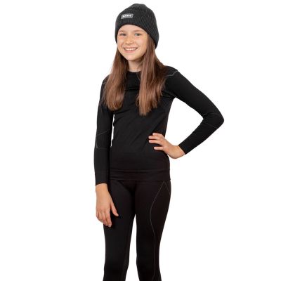 24. Alpinus Active Set Thermounterwäsche schwarz und grau Jr GT43204