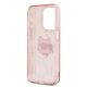 7. Karl Lagerfeld IML Choupette Head & Monogram Hülle für iPhone 15 Pro – Rosa