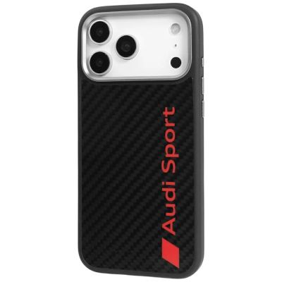 3. Audi R8 Carbon Fiber MagSafe Case für iPhone 17 Pro Max - Schwarz