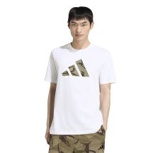 Adidas Camo Drei-Streifen-Logo-Grafik-T-Shirt KT1687
