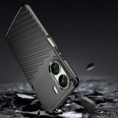 7. Thunder Case Panzerhülle für Xiaomi Redmi 13c - Schwarz