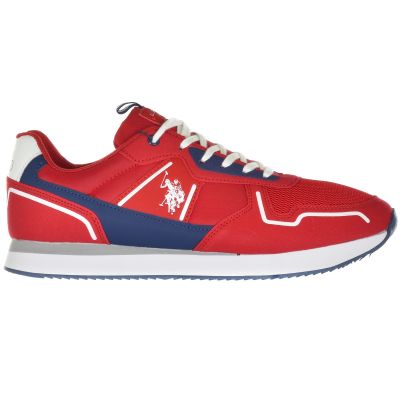 2. Herren-Sportschuhe US Polo Assn. Sneakers - NOBIL004-RED-DBL01