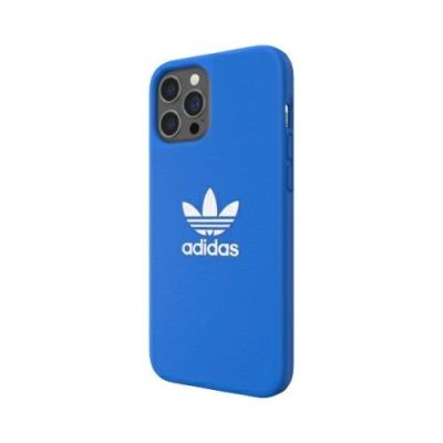 6. Adidas OR Moulded Case Basic für iPhone 12 Pro Max - Blau und Weiß