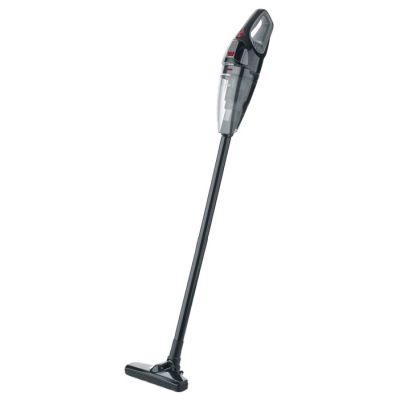 Severin HV 7147 Akku-Trockensauger mit Akku, Akku-Bürste, Schwarz, Grau, Rot