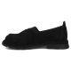 3. Damen-Ledermokassins mit Gummiband, schwarz, Filippo DP7947