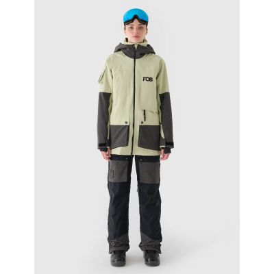 11. Snowboardjacke mit 10000 Membran für Damen 4F 4FWAW24TTJAF587-44S