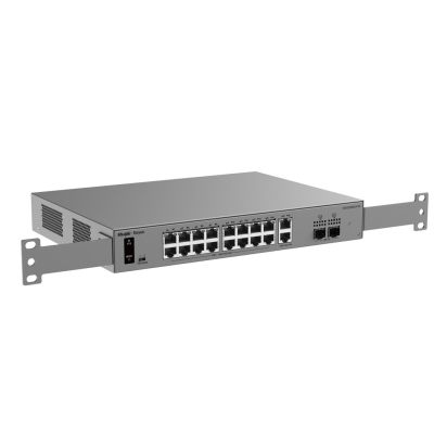 5. PoE-SWITCH RG-ES220GS-P-V2, 16-PORTIG + 2X UPLINK + 2X SFP REYEE