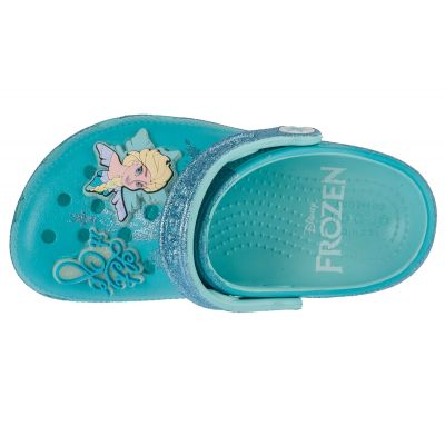 3. Crocs Classic Frozen Elsa Clog Jr 210235-90H Flip-Flops