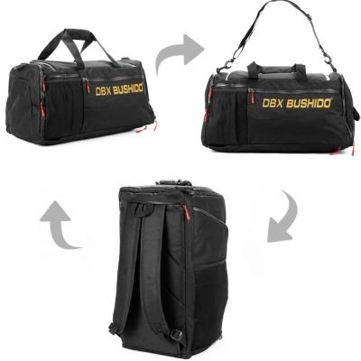 2. 3-in-1 Sporttasche mit Rucksackfunktion DBX-SB-23