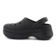 4. CROCS CLASSIC STACKED CLOG SCHWARZ/SCHWARZ 211355-060