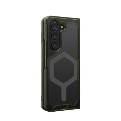3. UAG Urban Armor Gear Plyo Pro Hülle | Samsung Galaxy Z Fold5 | olivgrün (transparent)/spacegrau