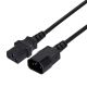 Kabel GEMBIRD PC-189-VDE (C13 / IEC C13 / IEC 320 C13 – C14; 1,8 m; Farbe schwarz)