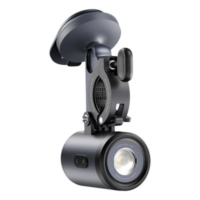 5. Baseus PrimeTrip Universal 3000mAh IP68 LED-Halterung mit 2-in-1-Lampe – Schwarz und Grau