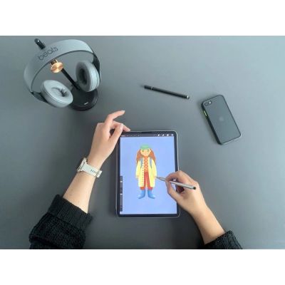 5. Tech-Protect Magnet Stylus Magnetischer Stylus – Silber