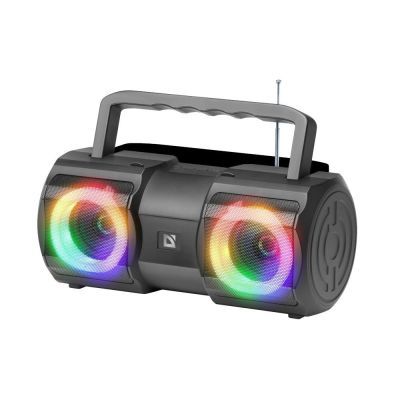 4. DEFENDER BEATBOX 20 Bluetooth-Lautsprecher 20W Licht/BT/Mikrofon/FM/USB/TF