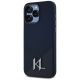 2. Karl Lagerfeld Silicone Shadow Metal Initial MagSafe Case für iPhone 15 Pro Schwarz