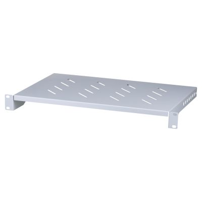 2. LANBERG Regal für Schränke 19" 600 mm (1 HE, 483 x 330 mm) Grau AK-1004-S