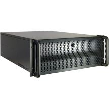 Inter-Tech IPC 4U-4129L Rack, silberfarben, Metallic